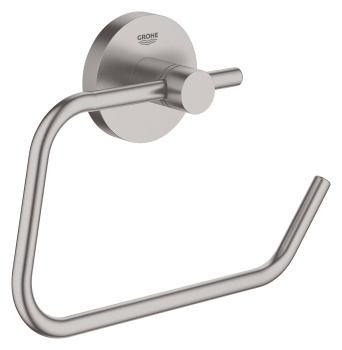 Держатель для туалетной бумаги GROHE Essentials без крышки, суперсталь 40689DC1
