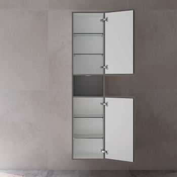 Шкаф-пенал Keuco Stageline 40 32831290002 инокс матовый