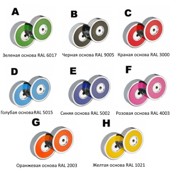 Двойной крючок Bemeta Trend-I 104106038h жёлтый