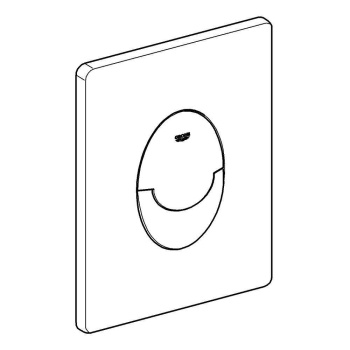 Кнопка смыва Grohe Skate Air 38505000 хром