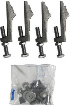 Ножки для ванн Jacob Delafon E4113-NF серый