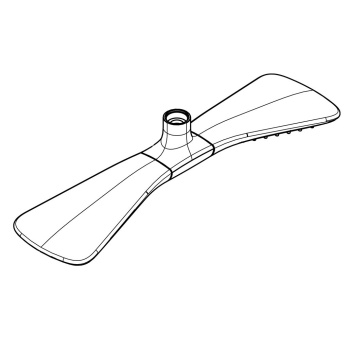 Верхний душ Kludi Fizz 6757505-00