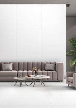 Слэб керамический STAROSLABS Matt Mono White 2800x1200x6 Sahara Microcid шт