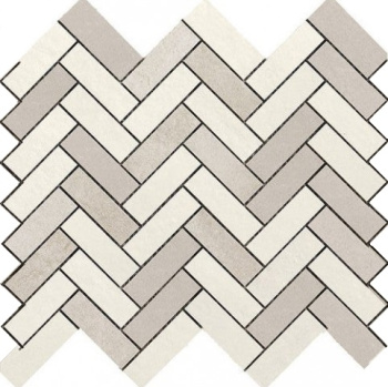 Мозаика R060 Terracruda Mosaico Degrade Calce/Luce 33.2*128.8