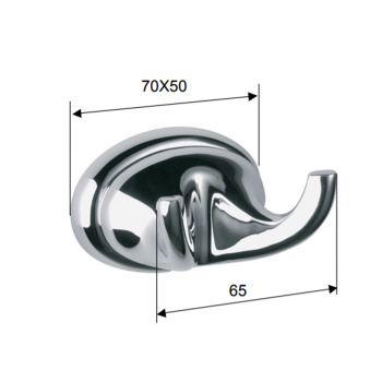 Крючок двойной Daniel Revival Acc.B. медь vecchio rame REAP960 vr 64