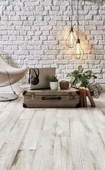 Керамогранит MF5T Treverkpaint White 15х90