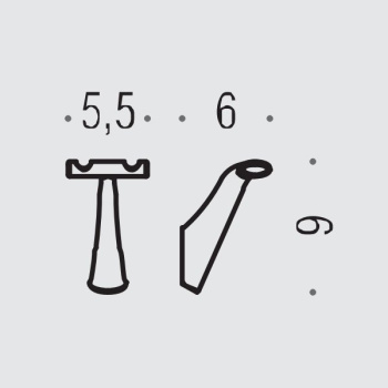 Крючок Colombo Land CD67 хром BCD67.CR