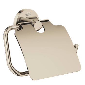 Держатель для туалетной бумаги с крышкой GROHE Essentials, никель глянец 40367BE1
