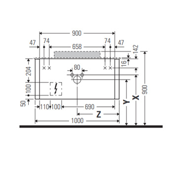 Duravit Happy D.2 Раковина подвесная (600х505 мм) с 1м отверстием под смеситель, для тумбы Happy D.2 # H2 6363, цвет: белый