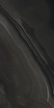 Керамогранит Rex Ceramiche Eccentric Luxe Smoky Black Glossy 6mm 60х120 778830