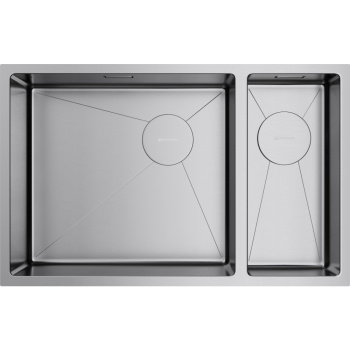 Мойка кухонная Omoikiri Taki 69-2-U/IF-IN нержавеющая сталь L 4997049