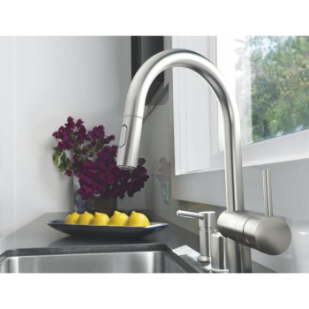 Смеситель для кухонной мойки Grohe Minta 32321DC2 суперсталь