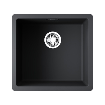Мойка кухонная Omoikiri Kata 44-U-BL черная 4993403