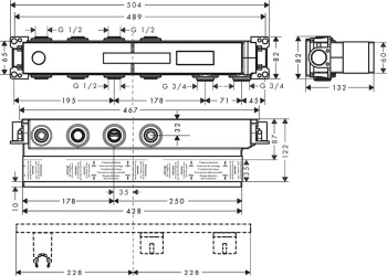 Смеситель для душа Hansgrohe 15380700S белый