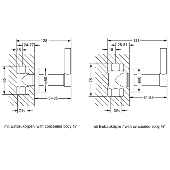 Запорный вентиль Jorger Charleston Royal 615.50.234.000 хром