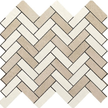 Мозаика R06A Terracruda Mosaico Degrade Sabbia/Luce 33.2*128.8