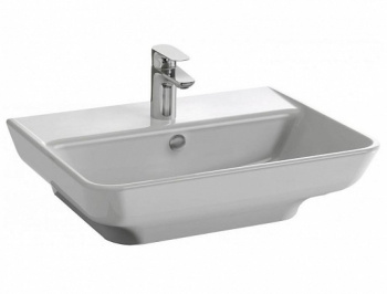 Раковина на столешницу 65 см Jacob Delafon Struktura EGC112-Z-00, белый белый