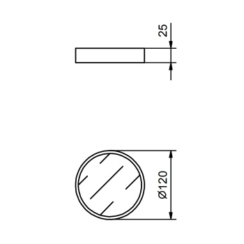 Мыльница Fantini Young Matt British Gold PVD 96 P6 7648