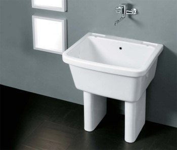 Хозяйственная раковина Hatria Complementi 60 Y1VD Белая