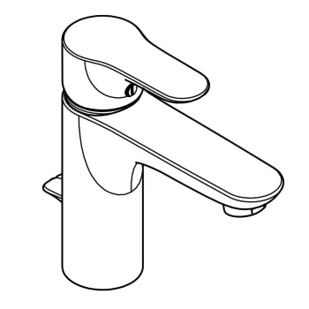 Смеситель для раковины Kludi Objekta 322600575 хром