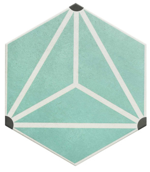 Керамогранит RLN0068 OSAKA AQUA 28.5x33