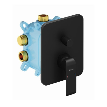 Смеситель настенный с переключателем Ravak Flat FL 065.20 для R-box X070179