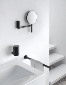 Косметическое зеркало Keuco Plan 19 17649370002 черный