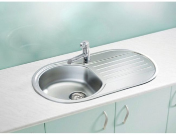 Мойка FORM 50 NAT-90 832X437 в комплекте с сифоном 1130557,