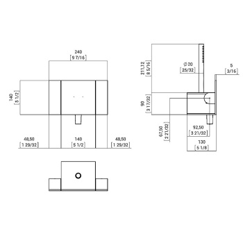 Смеситель Agape Sen, черный ESEN0913ON