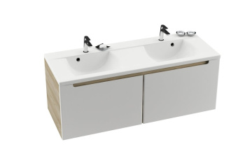 Тумба под умывальник Ravak SD 1300 Classic латте/белая X000000943