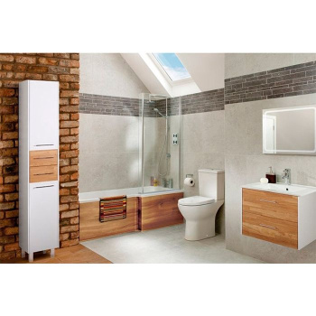 Шкаф-пенал ASB-Woodline Оскар 35x190 10233