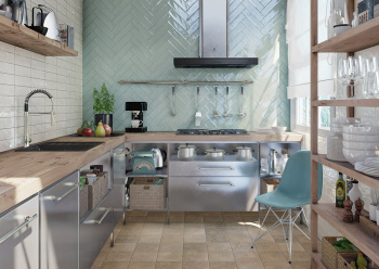 Керамическая плитка Mainzu Backstage Sky Brillo 7.5x30 см PT03161