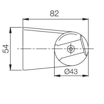 Держатель ручного душа Fima Carlo Frattini Wellness поворотный, хром F2027CR