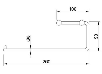 Держатель туалетной бумаги Nofer для двух рулонов ROMA матовый 16804.S