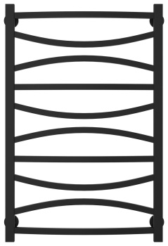 Полотенцесушитель водяной Сунержа Ажур 800х500 31-0255-8050 матовый черный