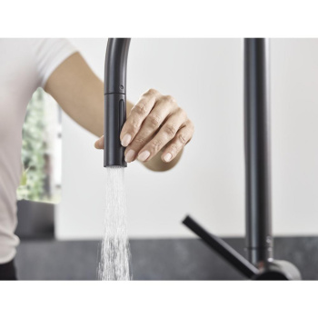 Смеситель для кухни Hansgrohe Talis M54 72800670, матовый чёрный