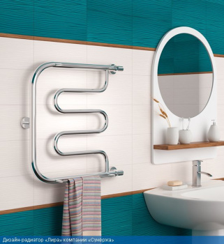 Полотенцесушитель водяной Сунержа Лира 500х500 Н.Г. 1&quot; 00-0011-5050