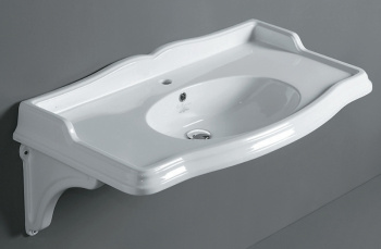 Раковина подвесная Simas Arcade  AR 874 bia 1 hole 105 см белый