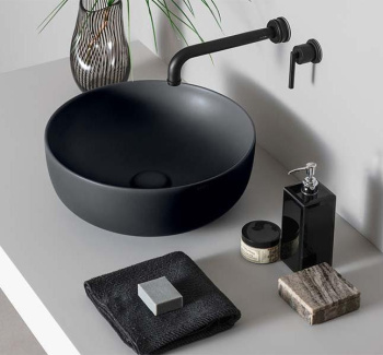 Раковина накладная Cielo Era Eco BAERA40 BA 40 см черный