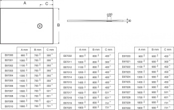 Душевой поддон 100х80 Jacob Delafon Singulier E67011-SHM, белый