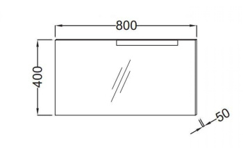 Jacob Delafon Stillness Зеркало