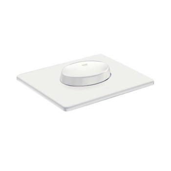 Панель смыва для унитаза GROHE Skate Air горизонтальная 1 режим смыва, альпин-белый 38565SH0