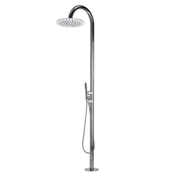 Bossini Tetis Душевая колонна напольная, h2285 мм, верхний душ Ø300 мм, 2 прогрессивных смеси