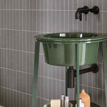 Раковина встраиваемая Cielo I Catini Catino Tondo CALAT LN 50 см коричневый