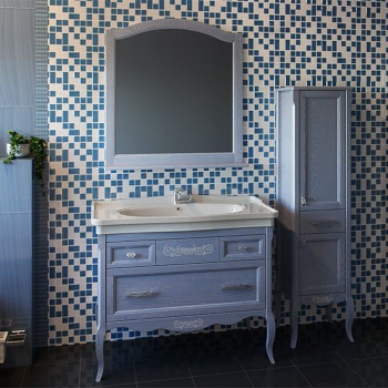 Тумба под раковину Модерн 105см ASB-Woodline 11246