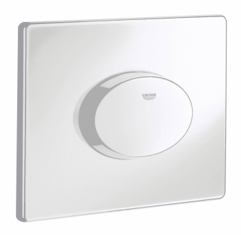 Панель смыва для унитаза GROHE Skate Air горизонтальная 1 режим смыва, альпин-белый 38565SH0