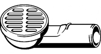 Трап Viega 125936 серый