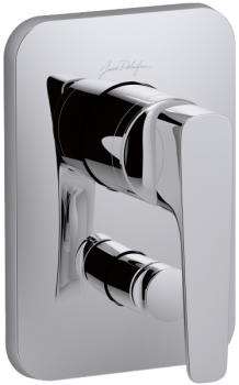 Смеситель встраиваемый для ванны 2 выхода Jacob Delafon Aleo+ E98718-CP