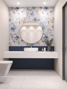 Плитка Staro Decors Elite Bluebell Decor A+b 60x120 Matt 2 м2