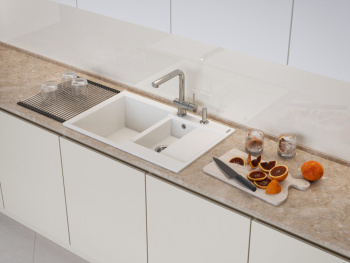 Смеситель для кухни Omoikiri Koriyama-S B нержавеющая сталь 4991006